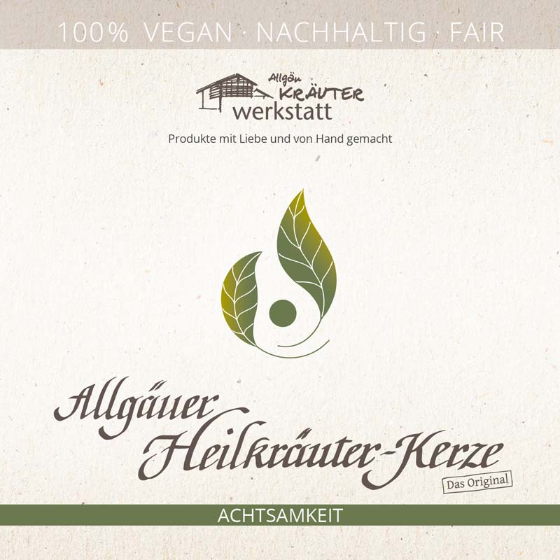 Allgäuer Kerzen - Achtsamkeit