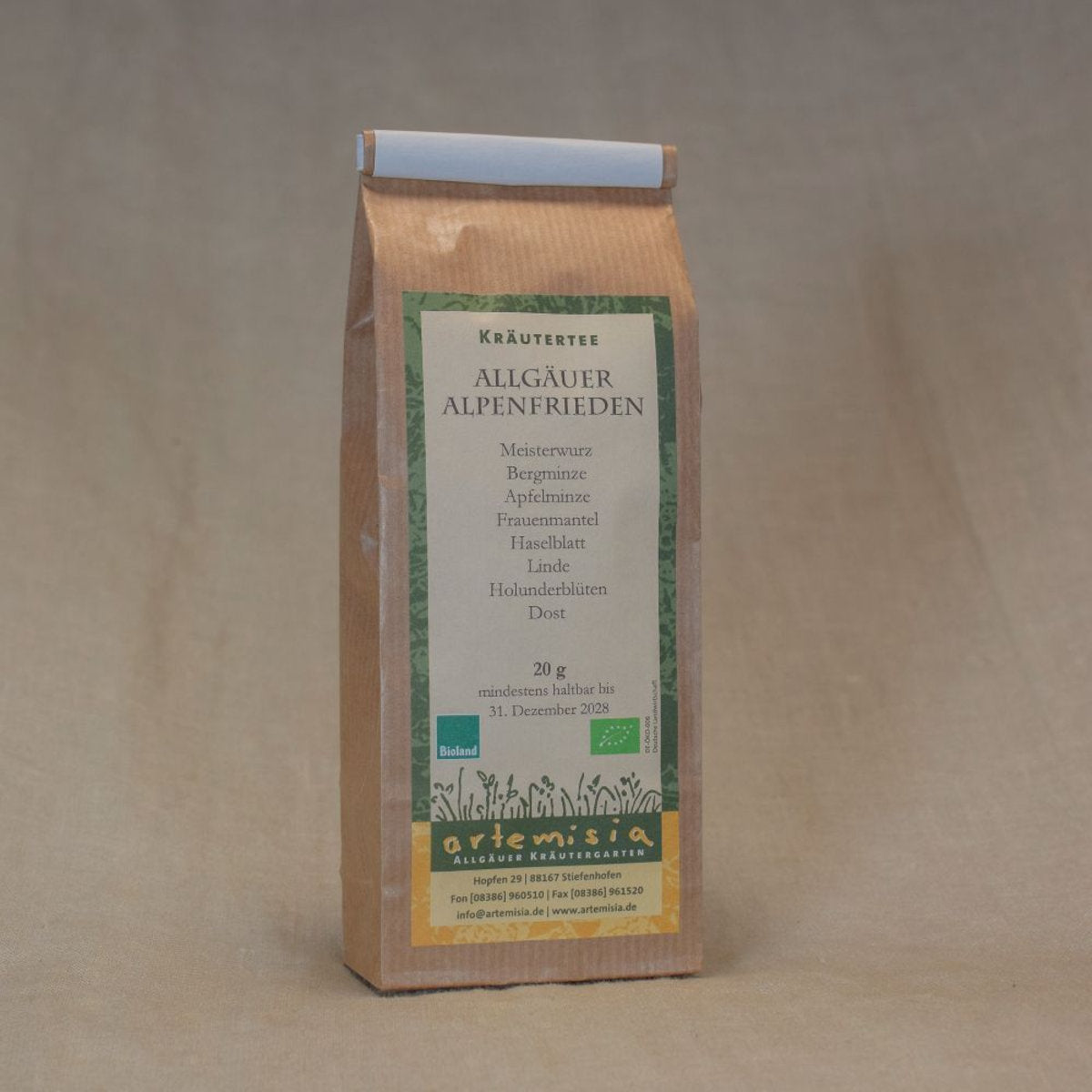 Allgäuer Kräutertee - Allgäuer Alpenfrieden