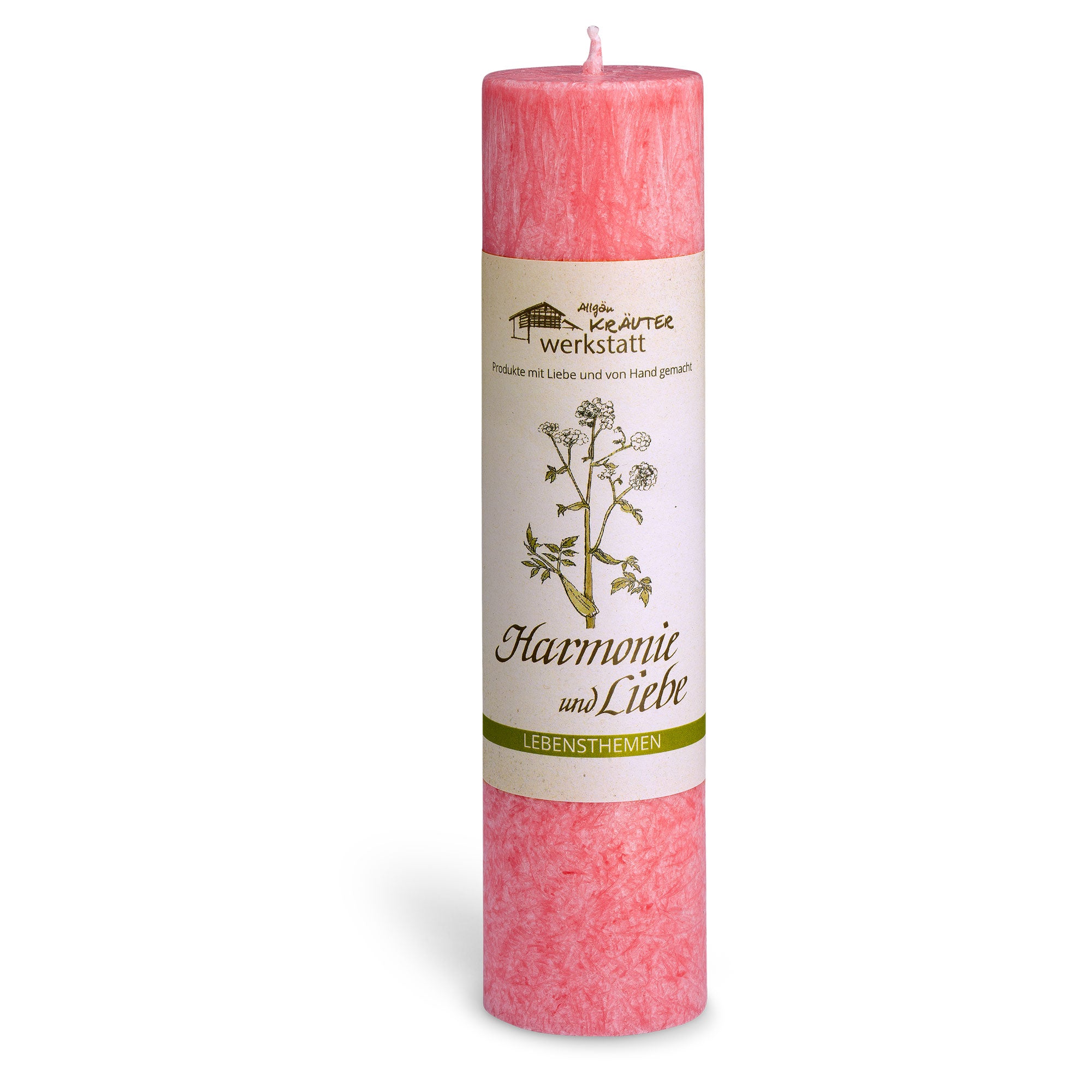 Allgäuer Heilkräuterkerze HARMONIE UND LIEBE