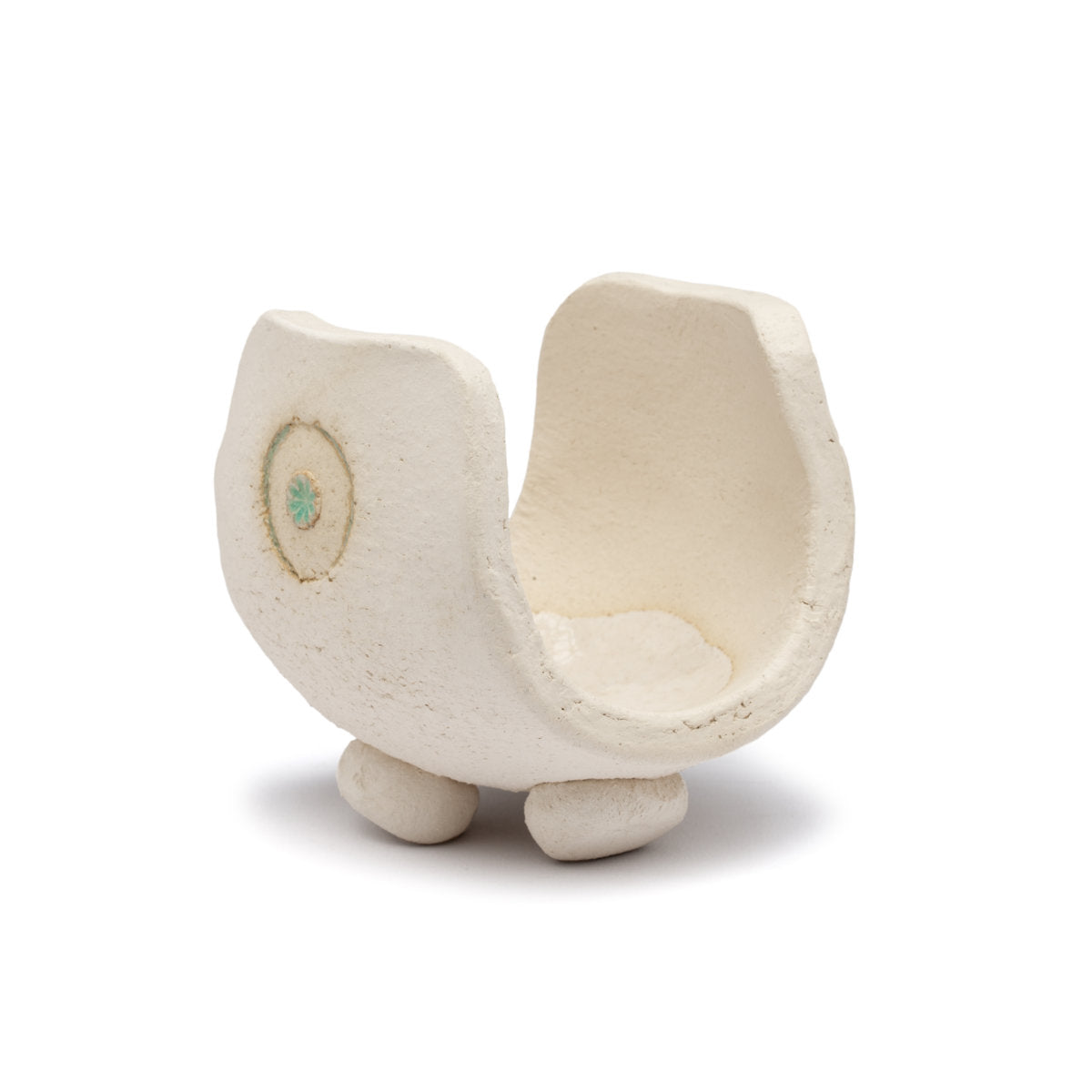 Keramikstövchen R12 (Punkt Türkis)