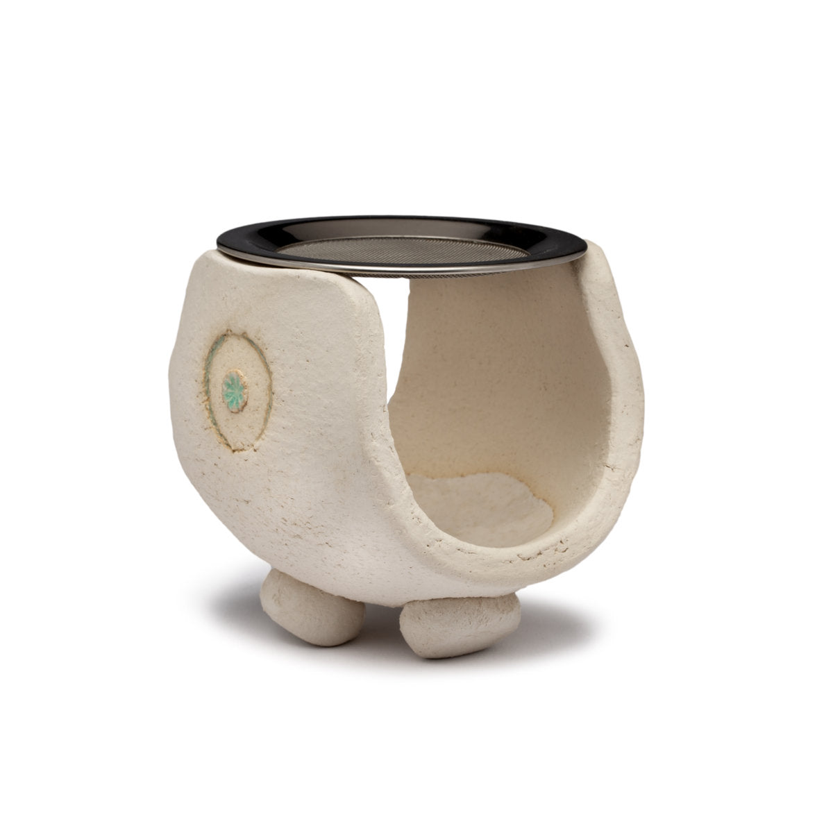 Keramikstövchen R12 (Punkt Türkis)