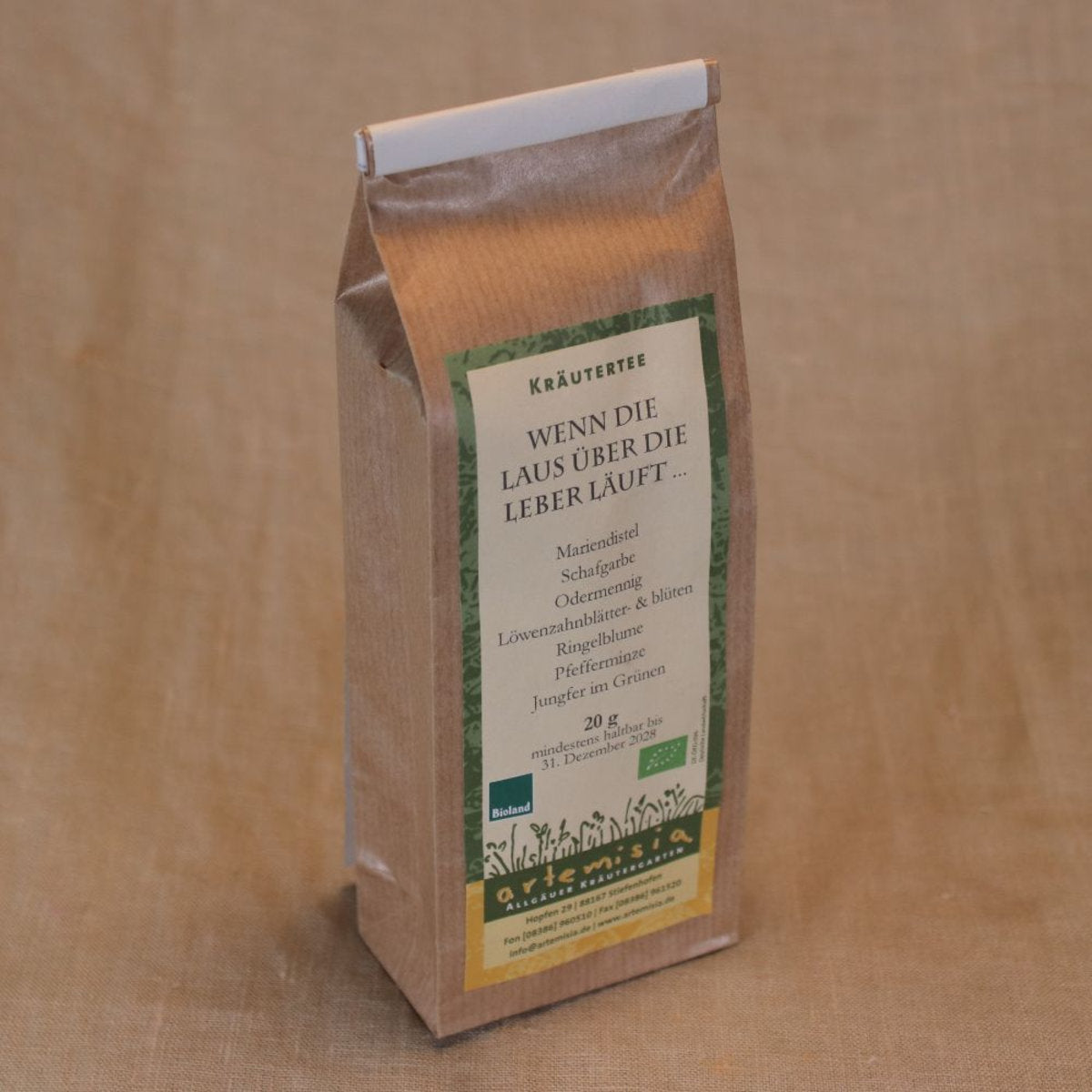 Allgäuer Kräutertee - Wenn die Laus über die Leber läuft