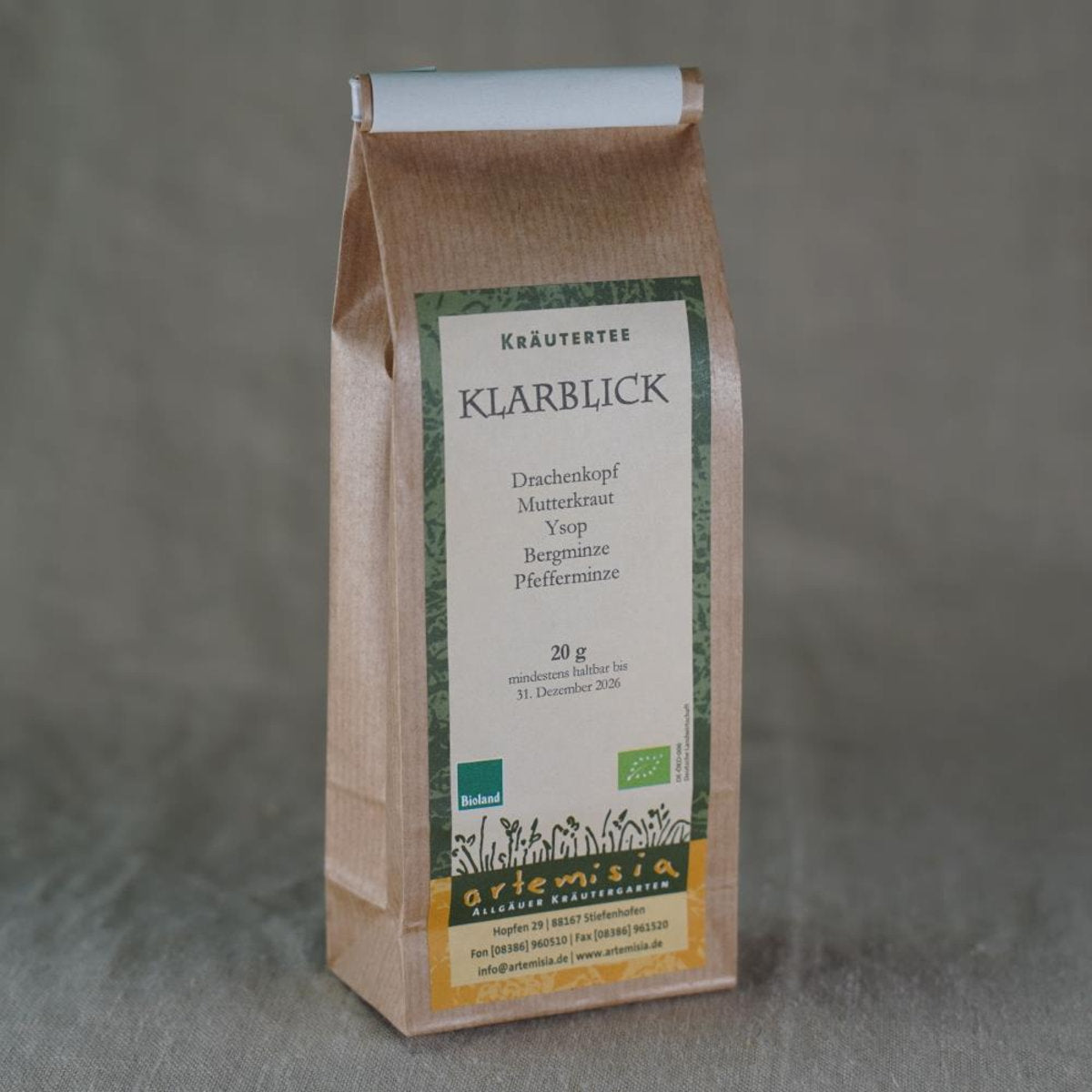 Allgäuer Kräutertee - Klarblick