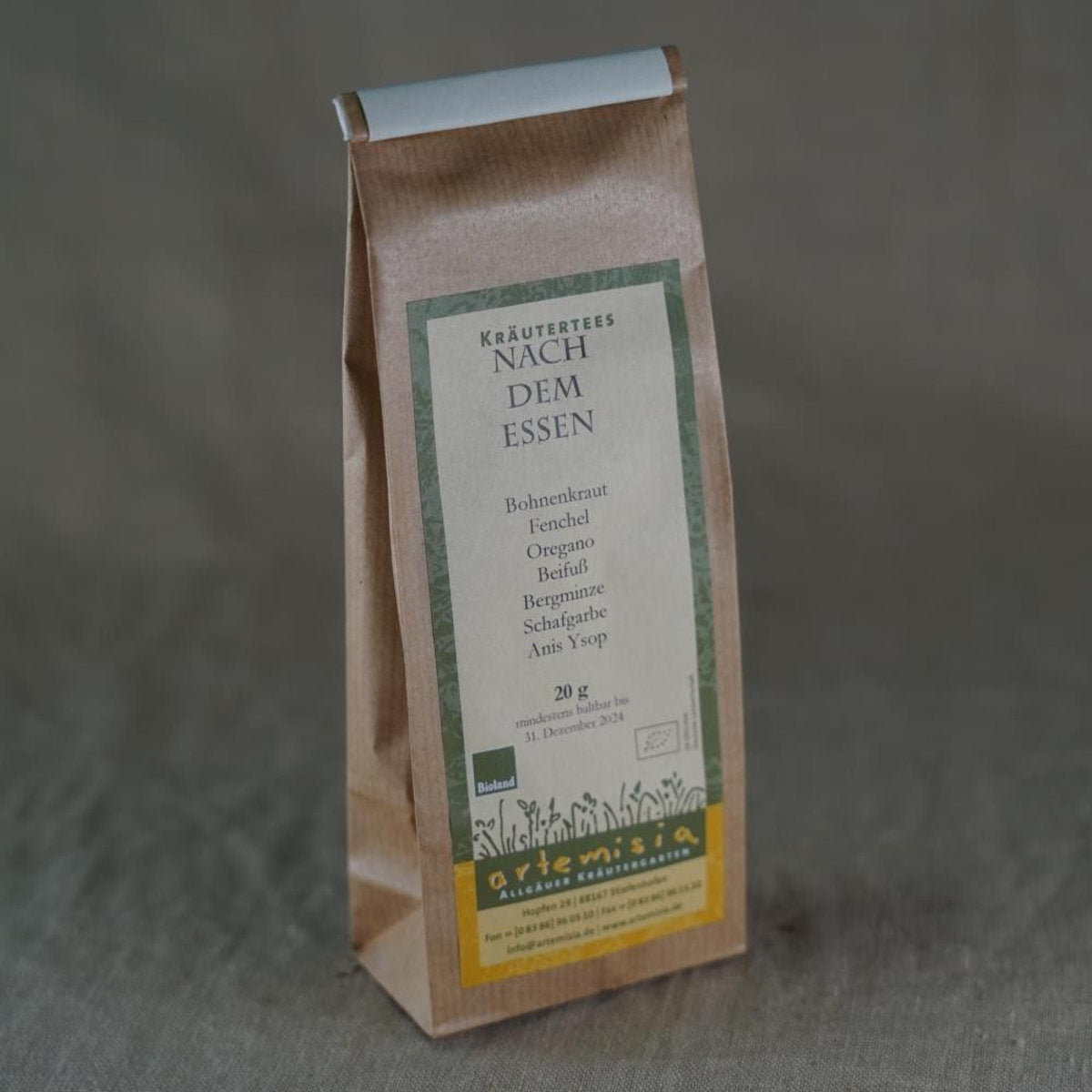 Allgäuer Kräutertee - Nach dem Essen